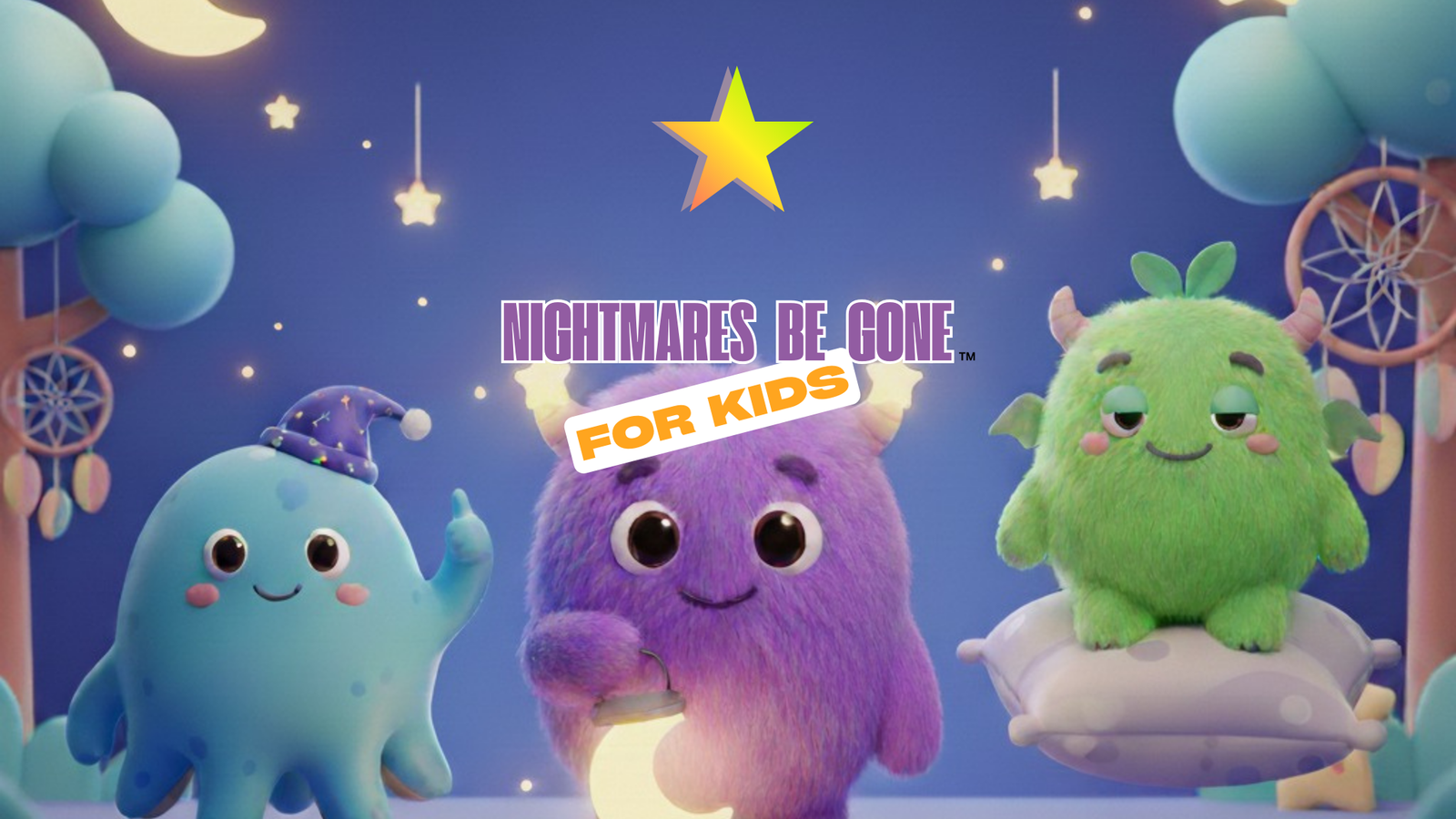 Welcome to Nightmares Be Gone Kids! NG Be Gone For Kids YT Banner This One
